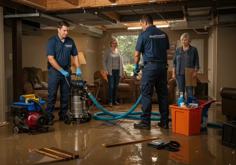 Basement Water Extraction and Removal Techniques process in Mechanicsburg, OH