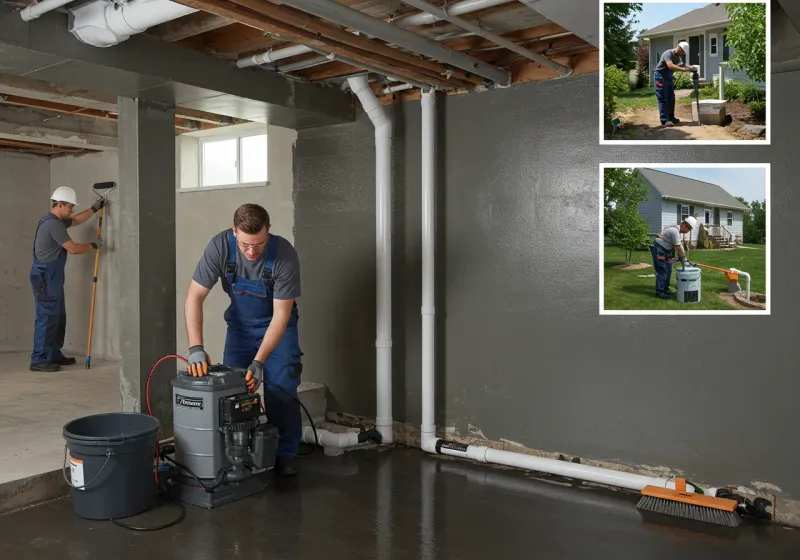 Basement Waterproofing and Flood Prevention process in Mechanicsburg, OH